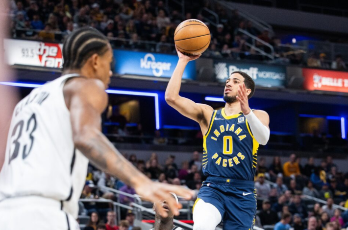 Indijana Pejsers Bruklin Nets, photo - Trevor Ruszkowski-USA TODAY Sports