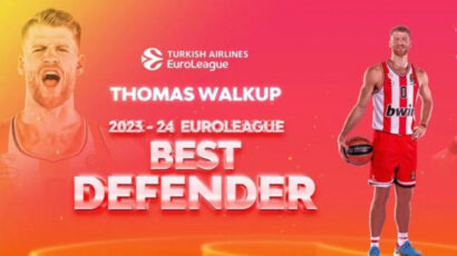 Tomas Volkap najbolji defanzivac u Evroligi