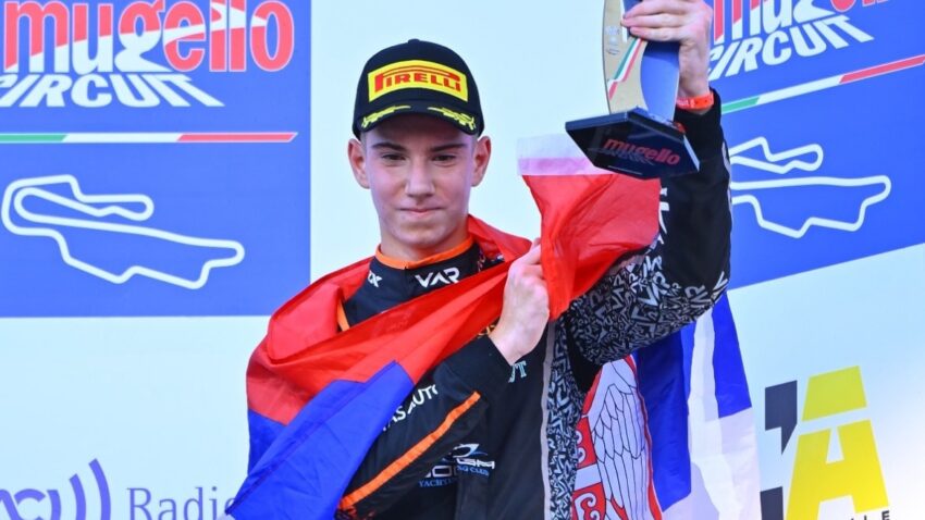 Kostić treći među debitantima u Muđelu