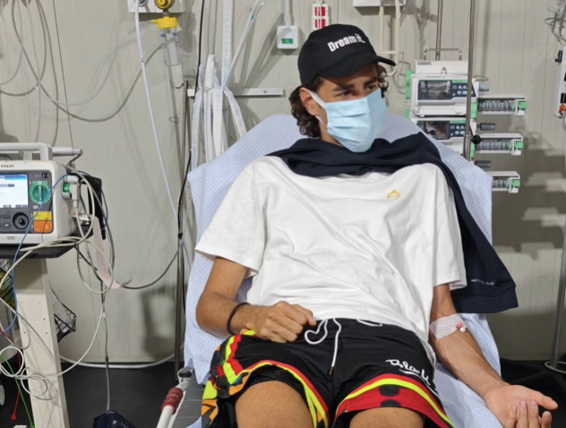 Đanmarko Tamberi u bolnici