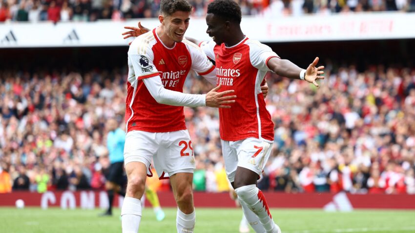 Arsenal po notama Sake i Haverca umirio "vukove" (VIDEO)