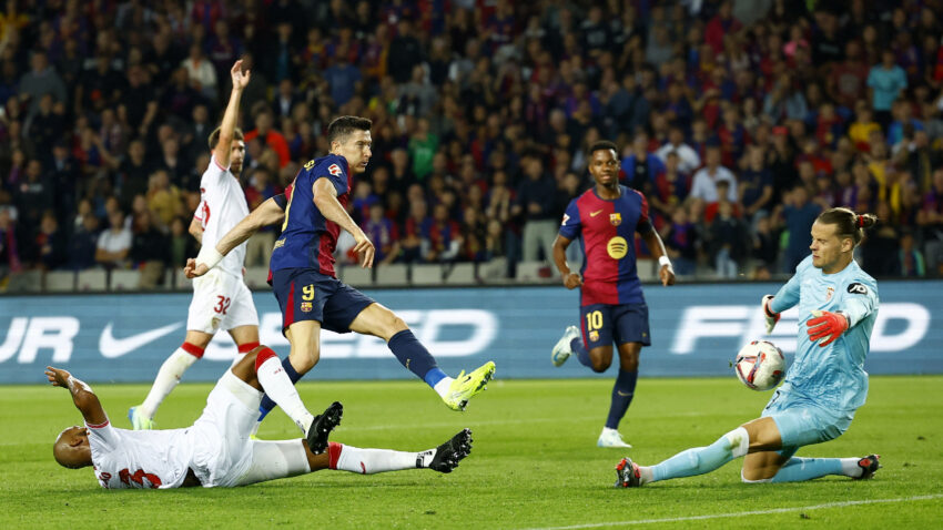 Razigrana Barselona odradila Andalužane