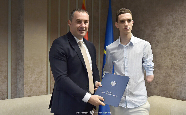 Filipu Radoviću 25 hiljada eura za drugu paraolimpijsku medalju u karijeri