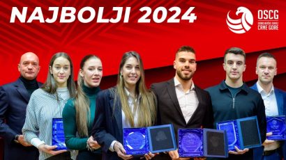 OSCG proglasio najbolje: Jovović i Dragović predvodnici, Bošković trener godine