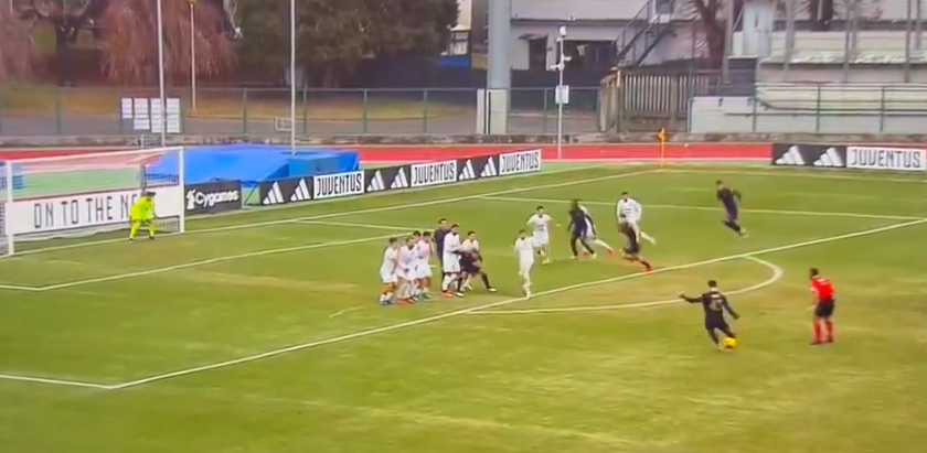 Adžićevi dodiri klase protiv Beneventa - asistencija petom, pa majstorija iz slobodnjaka (VIDEO)