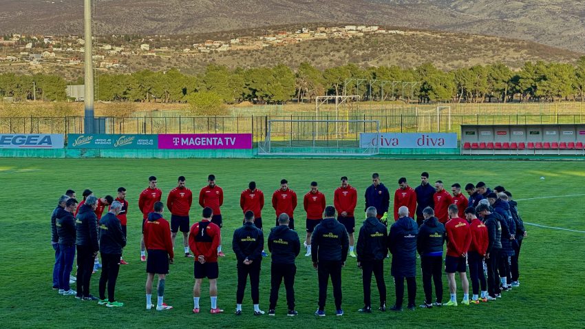 "Sokoli" trening započeli minutom ćutanja