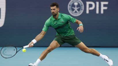 Mesi gledao Novakovu dominacija za finale Majamija