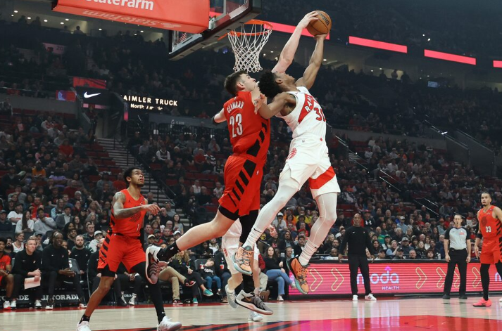 Portland Toronto Reptors, photo - Jaime Valdez, USA Today sports