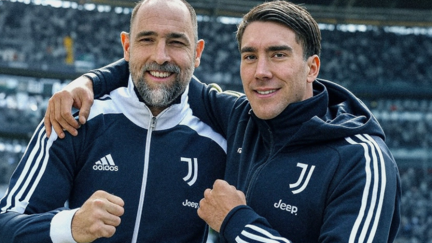 Igor Tudor daje savjete Dušanu Vlahoviću