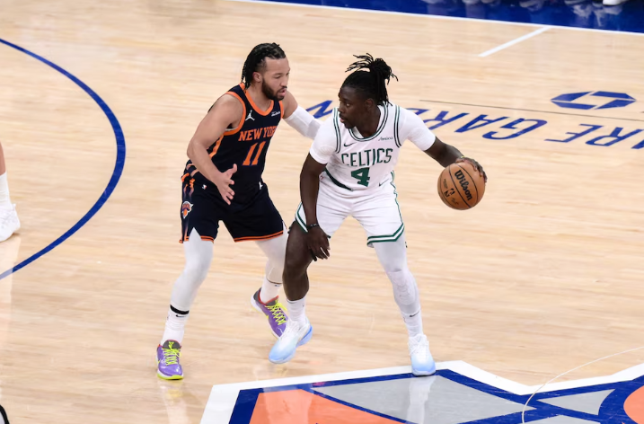 Njujork Niks Boston Seltiks, photo - John Jones, USA Today sports