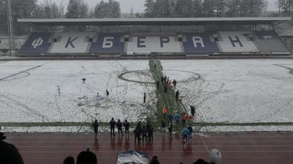 Meridianbet 1.CFL: Snijeg odložio meč Jezero-Bokelj