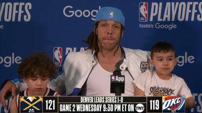 Gordon sa sinovima bivšeg košarkaša Partizana došao na konferenciju za medije