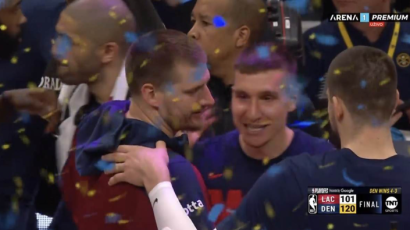 Nikola Jokić umjesto slavlja tješio Bogdana i Zubca (VIDEO)