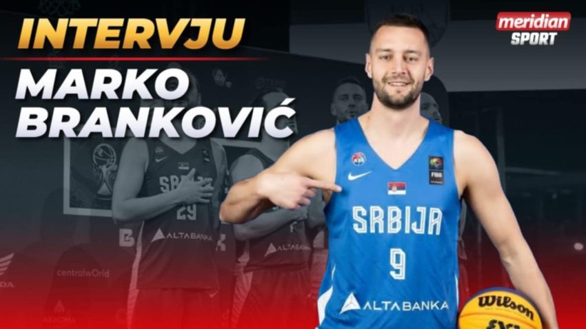 Marko Branković za Meridiansport: Basket po basket, a cilj je zlato!