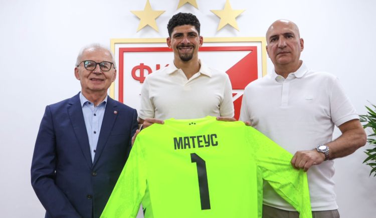 Mateus novi golman Crvene zvezde