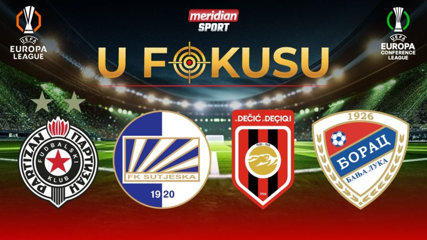 Liga konferencija u Tuzima i Nikšiću, Partizan u Ligi Evrope kreće iz Larnake