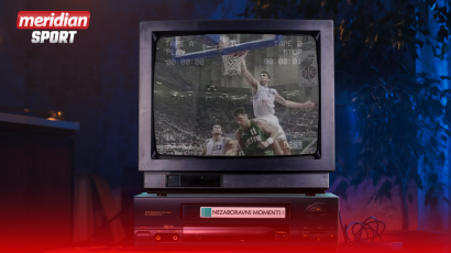 Danilovićevo posterizovanje Sabonisa za istoriju Evrobasketa!