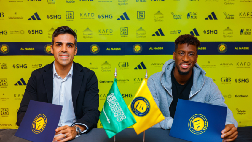 Kingsli Koman predstavljen u Al-Nasru