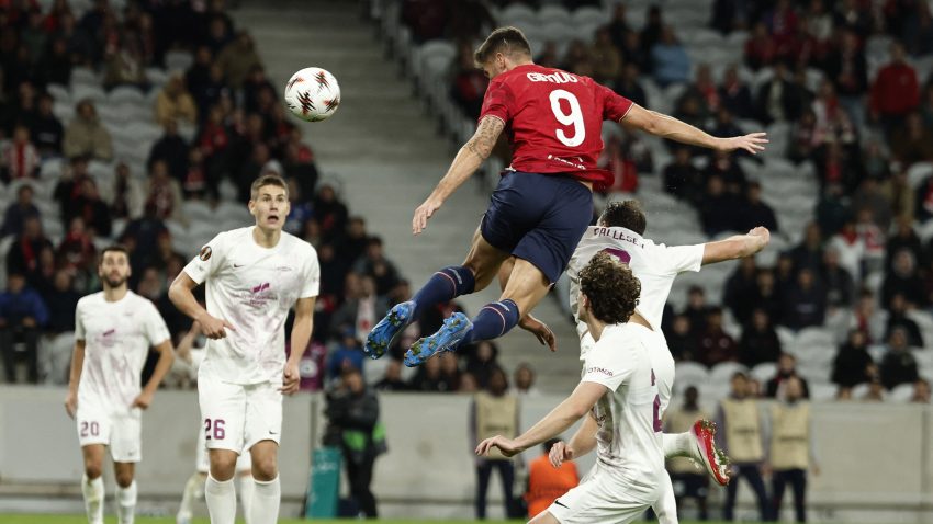 Radunoviću poluvrijeme u prvom trijumfu FCSB u Ligi Evrope, Lil slavi Žirua