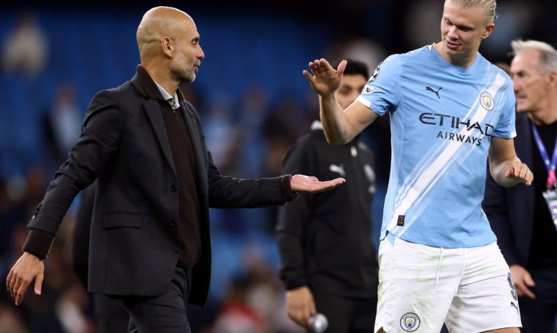 Gvardiola: Haland je dobio udarac, ali mu je iz dana u dan bolje