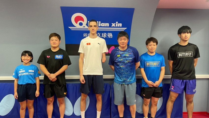 Radović na pripremama u Japanu