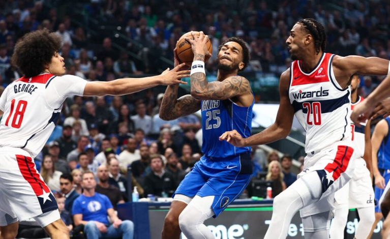 Dalas Maveriks Vašington Vizards, photo - Kevin Jairaj, USA Today sports