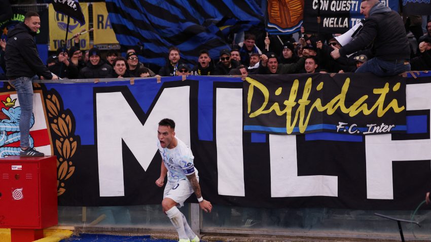 Lautaro Martines plesao na "Garibaldi areni"