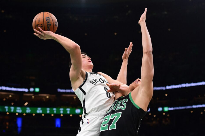 Boston Seltiks-Bruklin Nets, photo - Bob DeChiara, USA Today sports