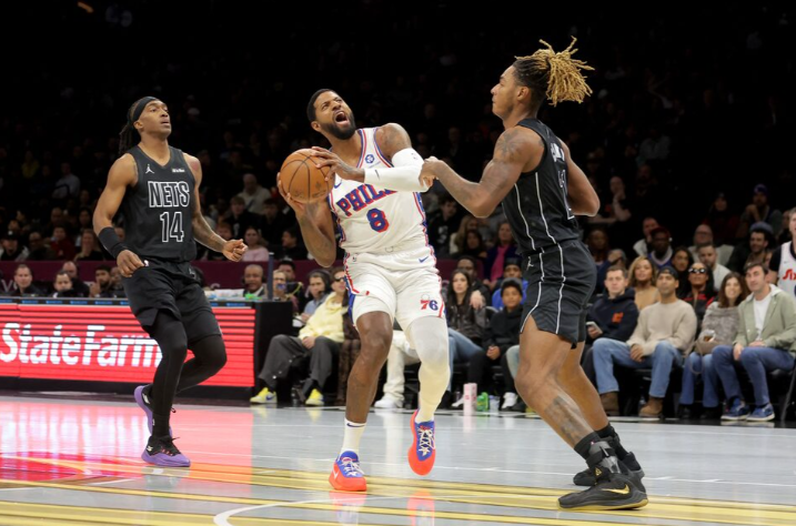 Filadelfija 76ers-Bruklin Nets, photo - Brad Penner, USA Today sports