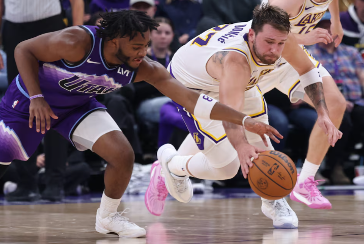 Juta Džez-LA Lejkers, photo - Rob Gray, USA Today sports