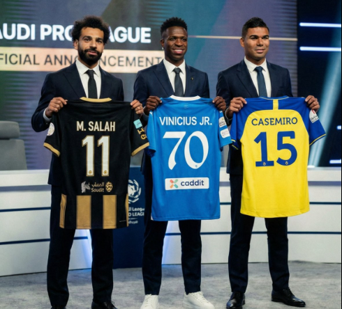 Vinisijus, Salah i Kazemiro glavne mete klubova iz Saudijske Arabije