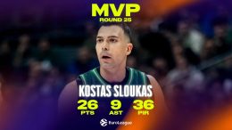 Slukas MVP 25. kola