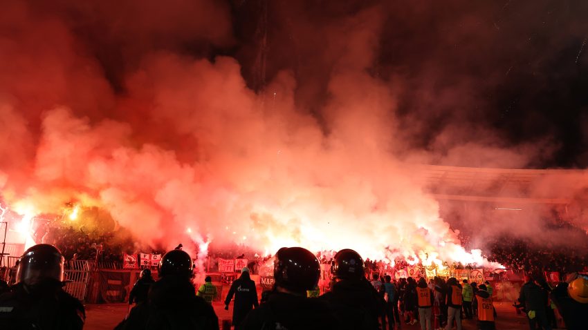 Pirotehnika od 7.000 eura: FSS pokrenuo postupke protiv Zvezde i Partizana