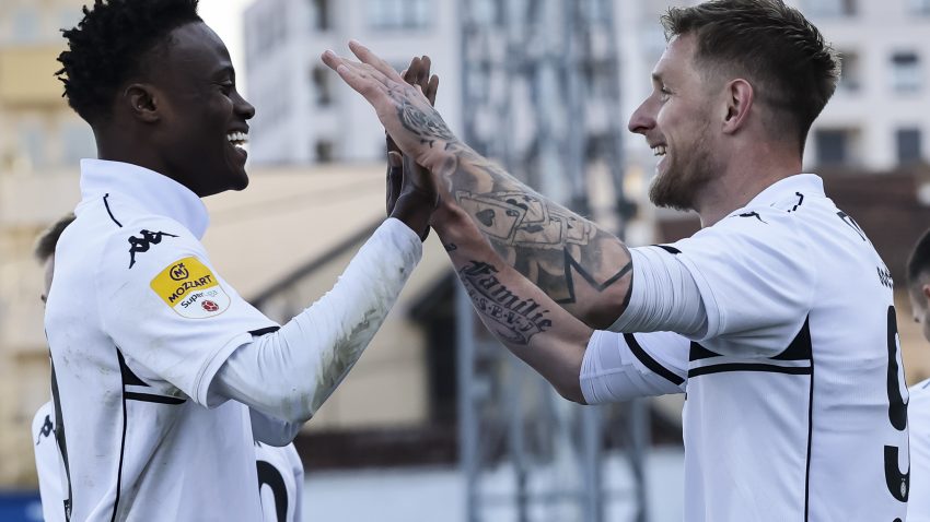 Partizan slavio nakon velike borbe sa Novim Pazarom, stijelci bili i Camaj i Vukotić