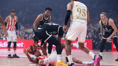 Partizan trojkama u posljednjoj dionici riješio derbi u Evroligi – Karlik Džons u MVP ritmu