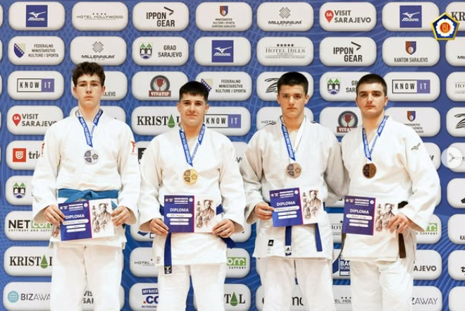 Džudo timu Crne Gore 11 medalja na takmičenju u Sarajevu